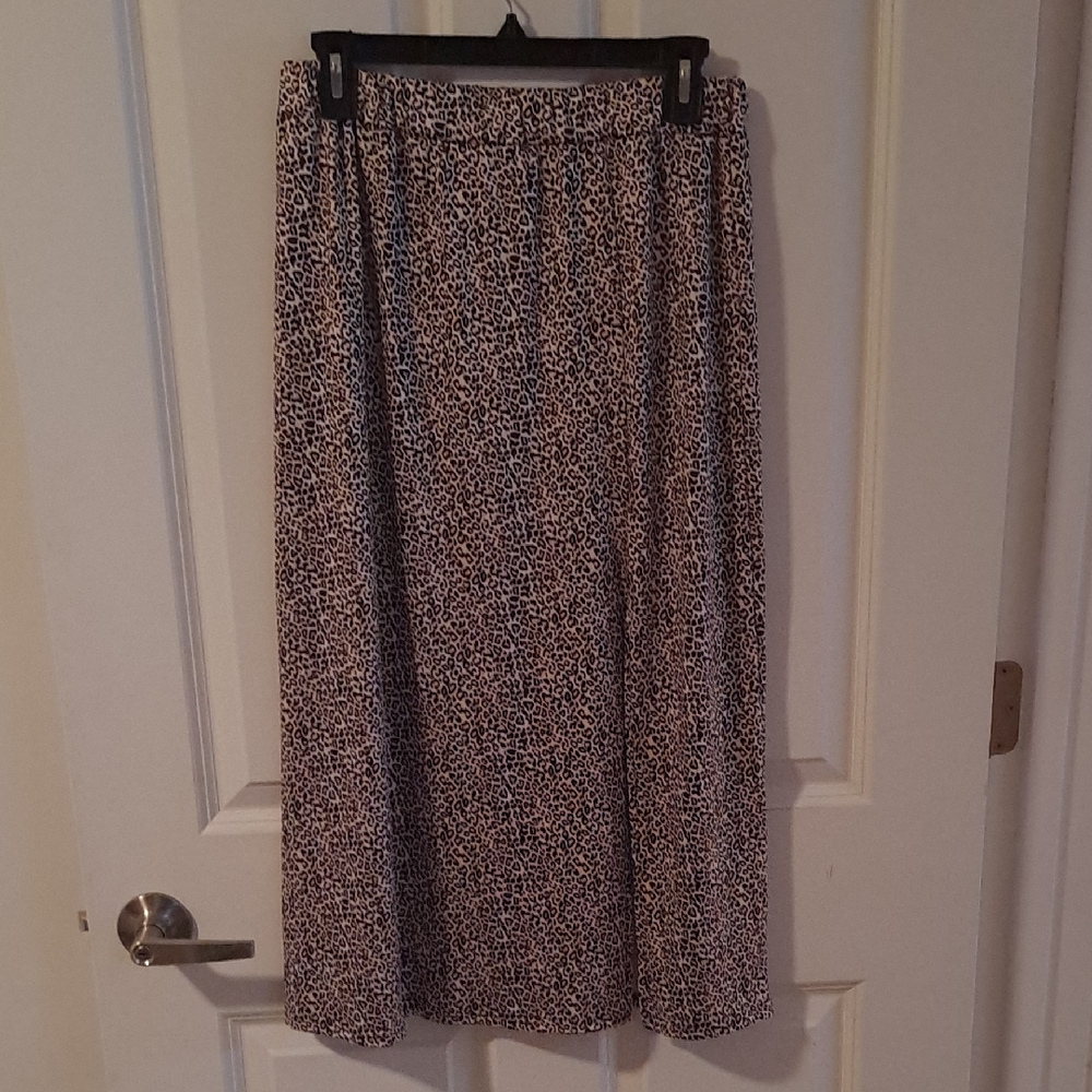 Leopard Print Women's Skirt